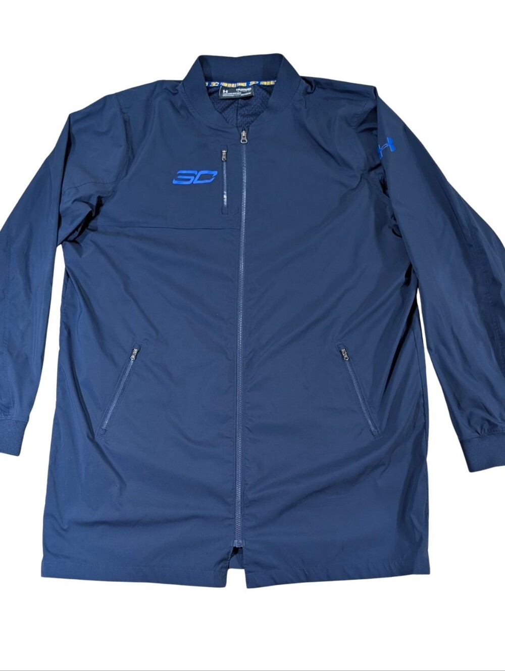 Under Armour Steph Curry Life Long Range Bomber Jacket Mens XXL Tall